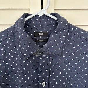 BOSS LONG SLEEVE BUTTON DOWN